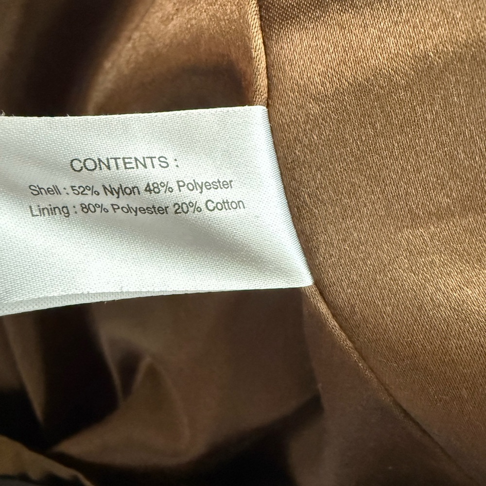 Gallery Chocolate Brown Trench Coat jacket - Picture 4 of 8
